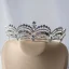Classique Argenté Tiare Accessoire Cheveux Mariage 2020 Alliage Faux Diamant Mariage Accessorize