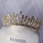 Amazing / Unique Gold Tiara Bridal Hair Accessories 2020 Alloy Rhinestone Wedding Accessories
