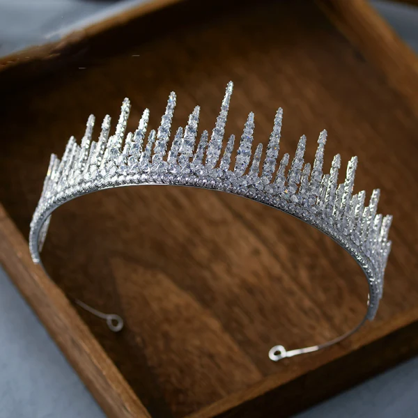 High-end Rhinestone Tiara Har Tilbehor 2020 Legering Bryllup Tilbehør