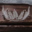 Chic / Beautiful Silver Wedding Accessories 2020 Alloy Rhinestone Tiara Tassel Earrings Bridal Jewelry