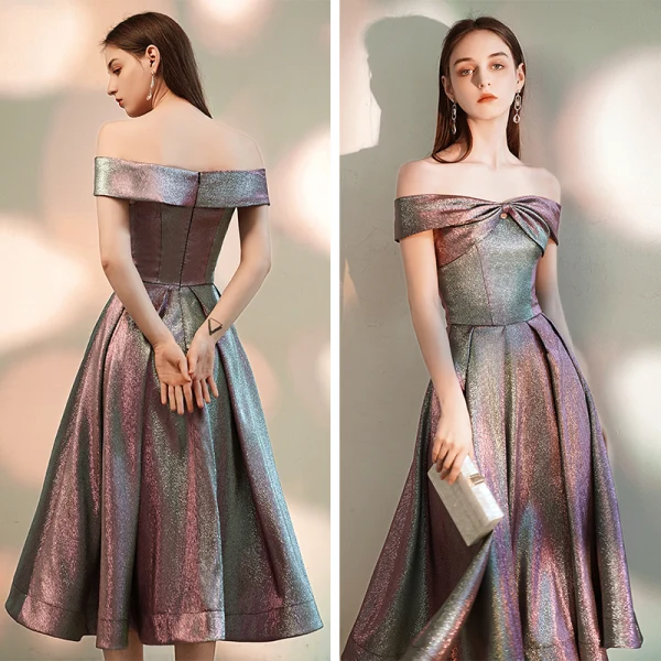 Fashion Multi-Colors Homecoming Graduation Dresses 2020 A-Line Princess Off-The-Shoulder Fashion Multi-Colors Homecoming Graduation Dresses 2020 A-Line Princess Off-The-Shoulder