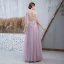 Élégant Lavande Robe De Bal Avec Châle 2020 Princesse Bretelles Spaghetti Sans Manches Perlage Glitter Tulle Longue Volants Dos Nu Robe De Ceremonie