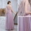 Élégant Lavande Robe De Bal Avec Châle 2020 Princesse Bretelles Spaghetti Sans Manches Perlage Glitter Tulle Longue Volants Dos Nu Robe De Ceremonie