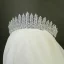 Haut de Gamme Doré Tiare Accessoire Cheveux Mariage 2020 Alliage Zircon Faux Diamant Mariage Accessorize