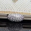 Mode Doré Cuir Verni Pochette 2020 Métal Perle Faux Diamant Gland