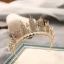 Chic / Beautiful Gold Tiara Bridal Hair Accessories 2020 Alloy Pearl Rhinestone Wedding Accessories