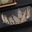 Traditional Gold Tiara Bridal Hair Accessories 2020 Alloy Rhinestone Wedding Accessories