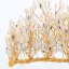 Charming Gold Tiara Earrings Bridal Jewelry 2020 Alloy Beading Pearl Wedding Accessories