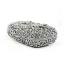 Amazing / Unique Silver Clutch Bags Beading Pierced Rhinestone Metal Evening Party Accessories 2019