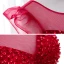 Chic / Belle Bordeaux Robe De Soirée 2020 Princesse Encolure Dégagée Sans Manches Paillettes Perlage Longue Volants Dos Nu Robe De Ceremonie