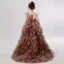 Rainbow Multi-Colors Birthday Flower Girl Dresses 2020 Ball Gown Scoop Neck Sleeveless Asymmetrical Cascading Ruffles