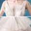 Affordable White Bridal Wedding Dresses 2020 Ball Gown Shoulders Sleeveless Backless Appliques Lace Glitter Tulle Court Train Ruffle