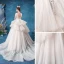Affordable White Bridal Wedding Dresses 2020 Ball Gown Shoulders Sleeveless Backless Appliques Lace Glitter Tulle Court Train Ruffle