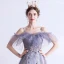 Elegante Violett Farbverlauf Rosa Abendkleider 2020 A Linie Spaghettiträger Kurze Ärmel Applikationen Spitze Pailletten Glanz Tülle Lange Rüschen Rückenfreies Festliche Kleider