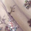 Elegante Violett Abendkleider 2020 A Linie Herz-Ausschnitt Ärmellos Perlenstickerei Pailletten Glanz Tülle Sweep / Pinsel Zug Rüschen Rückenfreies Festliche Kleider