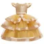 Lovely Candy Pink Birthday Flower Girl Dresses 2020 Ball Gown Scoop Neck Sleeveless Beading Pearl Bow Sash Tea-length Cascading Ruffles