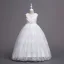 Classic Pearl Pink Flower Girl Dresses 2020 Ball Gown Scoop Neck Sleeveless Backless Appliques Lace Flower Sash Floor-Length / Long Ruffle