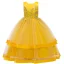 Chic / Beautiful Birthday Blushing Pink Flower Girl Dresses 2020 Ball Gown Scoop Neck Sleeveless Appliques Lace Pearl Floor-Length / Long Ruffle