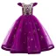 Vintage / Retro Candy Pink Birthday Flower Girl Dresses 2020 Ball Gown Scoop Neck Cap Sleeves Appliques Lace Floor-Length / Long Ruffle