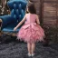 Affordable Candy Pink Birthday Flower Girl Dresses 2020 Ball Gown Scoop Neck Sleeveless Appliques Lace Flower Beading Pearl Short Ruffle