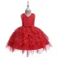 Affordable Candy Pink Birthday Flower Girl Dresses 2020 Ball Gown Scoop Neck Sleeveless Appliques Lace Flower Beading Pearl Short Ruffle