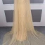 High-end Gold Evening Dresses  With Shawl 2020 Trumpet / Mermaid Spaghetti Straps Sleeveless Handmade  Beading Sweep Train Ruffle Backless Formal Dresses