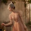Victorian Style Khaki Prom Dresses 2020 A-Line / Princess See-through High Neck Puffy Short Sleeve Sash Beading Pearl Glitter Tulle Floor-Length / Long Ruffle Backless Formal Dresses