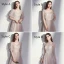 Elegant Champagne Bridesmaid Dresses 2020 A-Line / Princess Backless Appliques Lace Floor-Length / Long Ruffle