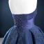 High-end Mørk Marineblå Dancing Ballkjoler 2020 Ballkjole Kjæreste Uten Ermer Appliques Blonder Beading Lange Buste Ryggløse Formelle Kjoler