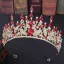 Elegant Royal Blue Rhinestone Tiara Bridal Hair Accessories 2020 Alloy Wedding Accessories
