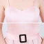 Abordable Rougissant Rose Satin Robe De Bal 2020 Princesse Bretelles Spaghetti Sans Manches Ceinture Fendue devant Longue Volants Dos Nu Robe De Ceremonie