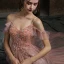 Elegant Pearl Pink Dancing Prom Dresses 2020 A-Line / Princess Spaghetti Straps Short Sleeve Rhinestone Beading Floor-Length / Long Ruffle Backless Formal Dresses