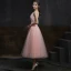Classic Blushing Pink Satin Homecoming Graduation Dresses 2020 A-Line / Princess Scoop Neck Sleeveless Beading Sash Tea-length Backless Formal Dresses