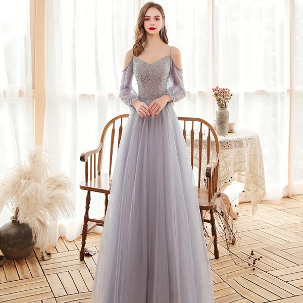 womens maxi evening dresses Berylove Women Black and White Formal Dress A-Line High Neck Maxi Evening Dress, Black / US14 main image 1