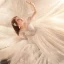 Style Victorien Ivoire La Mariée Robe De Mariée 2020 Robe Boule Transparentes Encolure Dégagée Gonflée Manches Courtes Dos Nu Paillettes Perlage Glitter Tulle Cathedral Train Volants