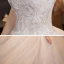 Style Victorien Ivoire La Mariée Robe De Mariée 2020 Robe Boule Transparentes Encolure Dégagée Gonflée Manches Courtes Dos Nu Paillettes Perlage Glitter Tulle Cathedral Train Volants
