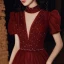 Vintage / Retro Burgundy Dancing Prom Dresses 2020 A-Line / Princess High Neck Puffy Short Sleeve Sequins Beading Floor-Length / Long Ruffle Backless Formal Dresses