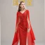 Sparkly Sequins Evening Dresses  2020 Trumpet / Mermaid V-Neck Sleeveless Floor-Length / Long Formal Dresses
