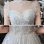 Vintage / Retro Grey Prom Dresses 2020 A-Line / Princess See-through High Neck Sleeveless Beading Floor-Length / Long Ruffle Formal Dresses