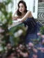 Élégant Bleu Marine Dansant Robe De Bal 2020 Princesse Bretelles Spaghetti Sans Manches Perlage Longue Volants Dos Nu Robe De Ceremonie