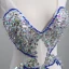 Sexy Blanche Transparentes Robe De Soirée 2020 Trompette / Sirène Col v profond Sans Manches Paillettes Perlage Train De Balayage Volants Dos Nu Robe De Ceremonie