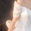 Vintage / Retro Ivory Satin Bridal Wedding Dresses 2020 Ball Gown Off-The-Shoulder Short Sleeve Backless Glitter Tulle Cathedral Train Ruffle