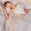Modest / Simple Ivory Bridal Wedding Dresses 2020 Empire Strapless Sleeveless Backless Cathedral Train Ruffle