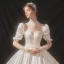 Luxe Ivoire Satin La Mariée Robe De Mariée 2020 Robe Boule Transparentes Col Haut Gonflée Manches Courtes Dos Nu Appliques En Dentelle Perlage Cathedral Train Volants