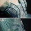 Best Sage Green Dancing Prom Dresses 2020 A-Line / Princess Strapless Sleeveless Beading Floor-Length / Long Ruffle Backless Formal Dresses