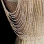 High-end Gold Evening Dresses  2020 A-Line / Princess Scoop Neck Sleeveless Beading Glitter Tulle Floor-Length / Long Ruffle Backless Formal Dresses