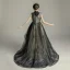 High Low Black Birthday Flower Girl Dresses 2020 Ball Gown High Neck Sleeveless Beading Pearl Rhinestone Sequins Asymmetrical Ruffle