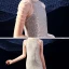 Sparkly Gold Sequins Birthday Flower Girl Dresses 2020 Trumpet / Mermaid Scoop Neck Sleeveless Beading Floor-Length / Long