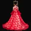 Chinese style Red Birthday Flower Girl Dresses 2020 Ball Gown High Neck Sleeveless Appliques Lace Beading Sequins Sweep Train Ruffle