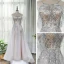 High End Champagner Abendkleider 2020 A Linie Eckiger Ausschnitt Ärmellos Strass Sweep / Pinsel Zug Rüschen Rückenfreies Festliche Kleider